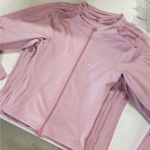 437 Women's Light Pink Curve Jacket - Picture 1 of 5